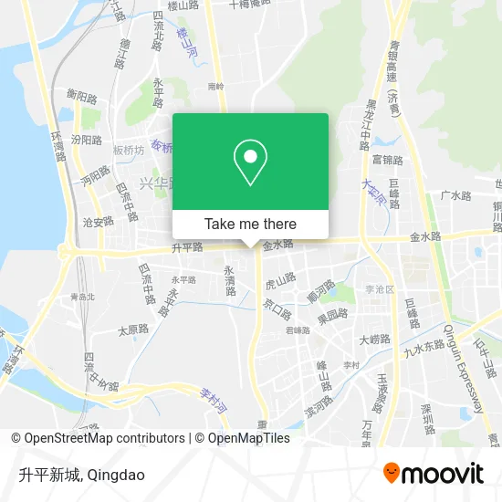 升平新城 map