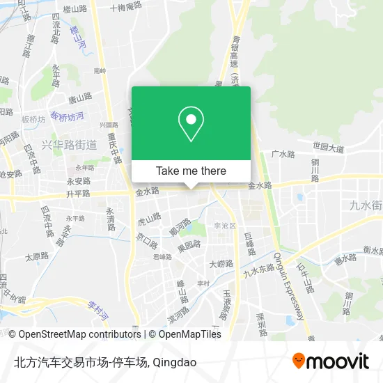 北方汽车交易市场-停车场 map