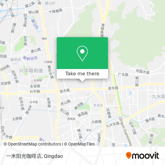 一米阳光咖啡店 map