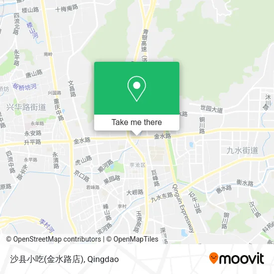 沙县小吃(金水路店) map