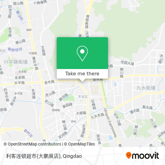 利客连锁超市(大鹏展店) map