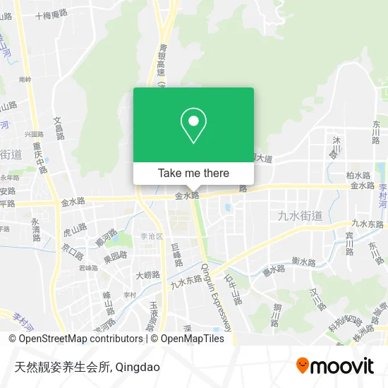 天然靓姿养生会所 map