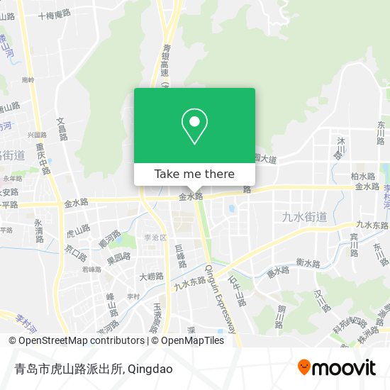 青岛市虎山路派出所 map