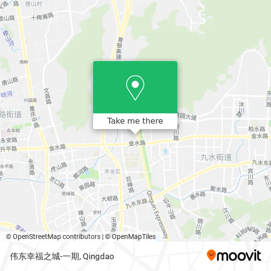 伟东幸福之城-一期 map