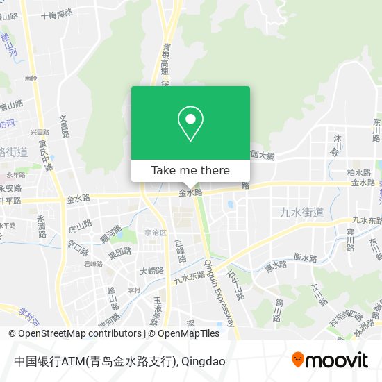 中国银行ATM(青岛金水路支行) map