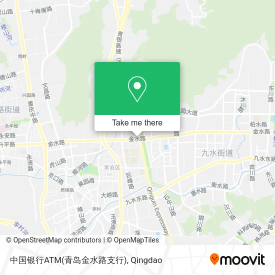 中国银行ATM(青岛金水路支行) map