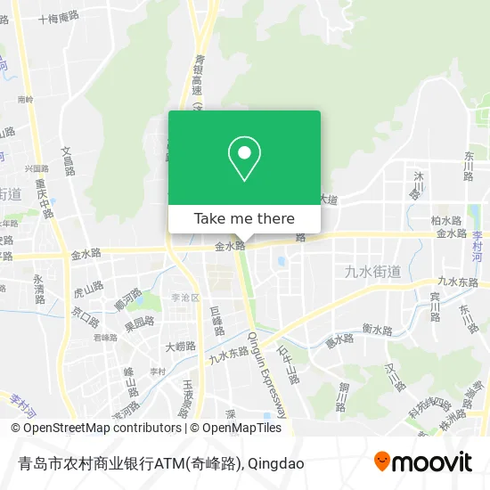 青岛市农村商业银行ATM(奇峰路) map
