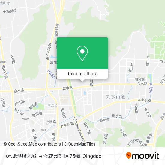 绿城理想之城·百合花园B1区75幢 map
