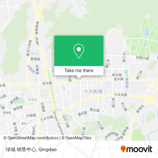 绿城 销售中心 map