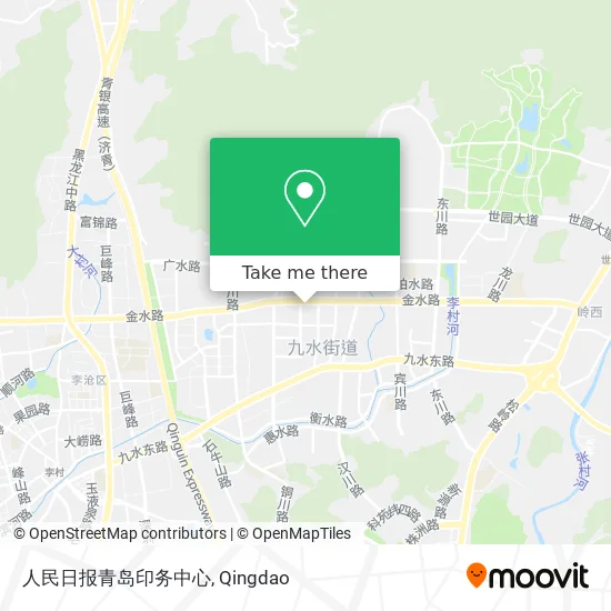 人民日报青岛印务中心 map
