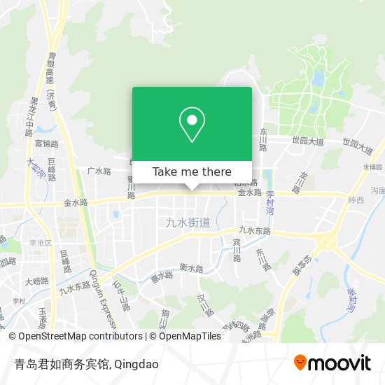 青岛君如商务宾馆 map
