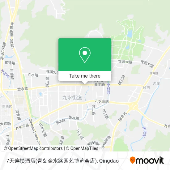 7天连锁酒店(青岛金水路园艺博览会店) map