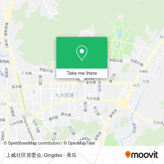 上臧社区居委会 map