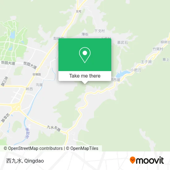 西九水 map
