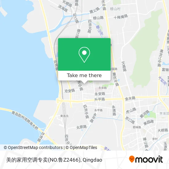 美的家用空调专卖(NO.鲁Z2466) map