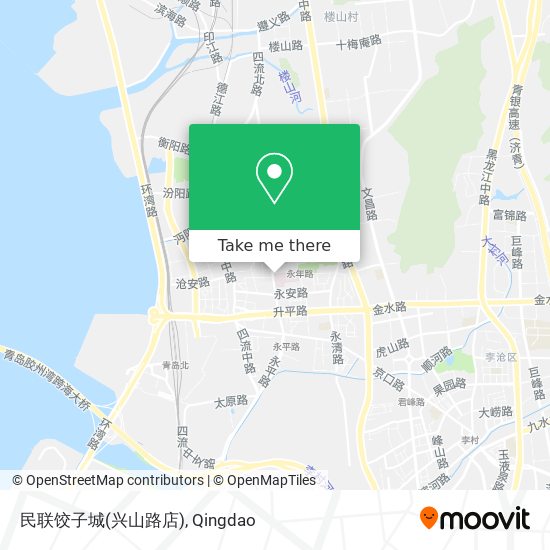 民联饺子城(兴山路店) map