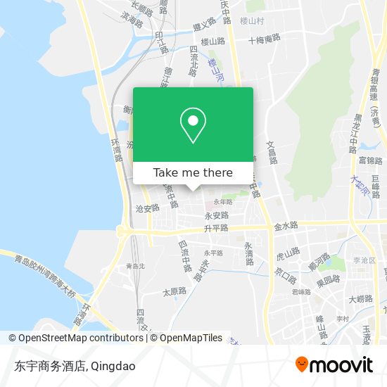 东宇商务酒店 map