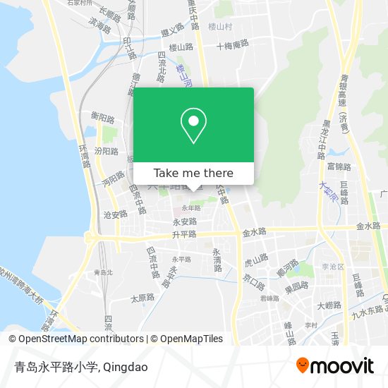 青岛永平路小学 map