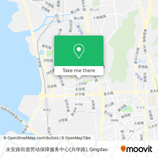 永安路街道劳动保障服务中心(兴华路) map