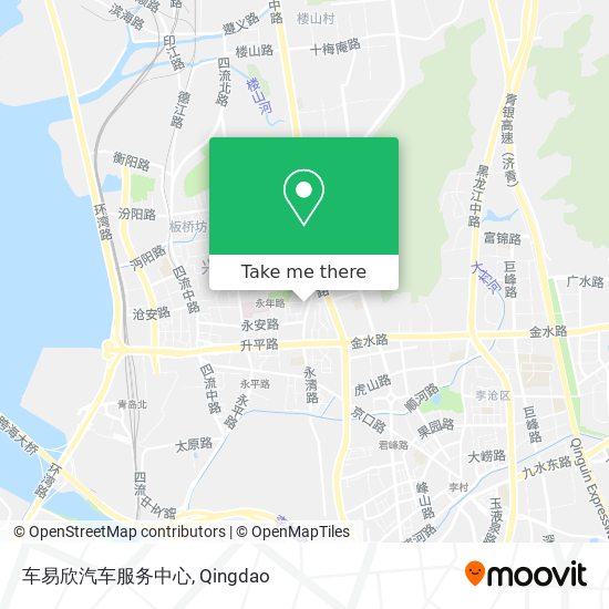 车易欣汽车服务中心 map