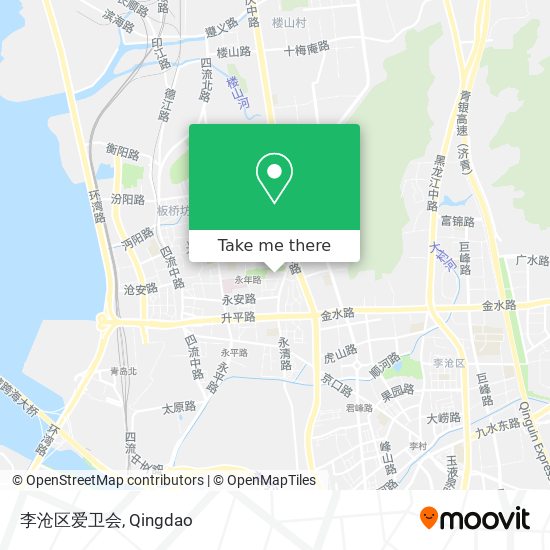 李沧区爱卫会 map