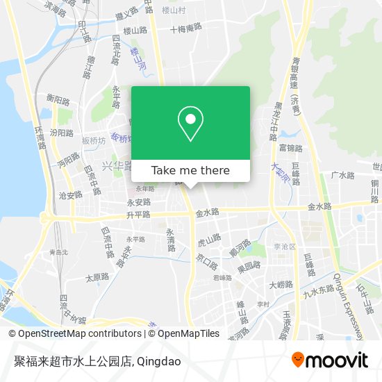 聚福来超市水上公园店 map