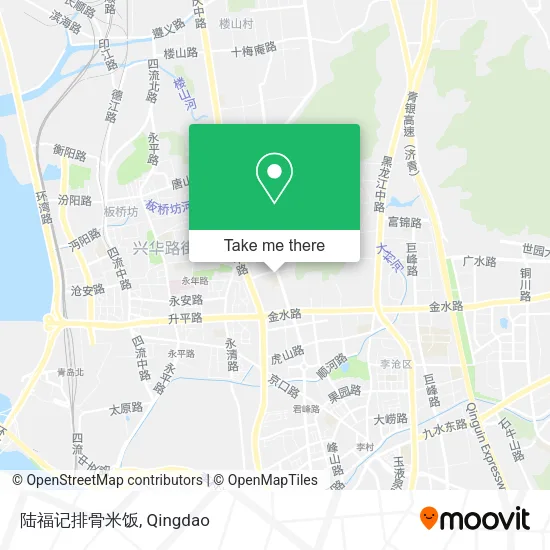 陆福记排骨米饭 map