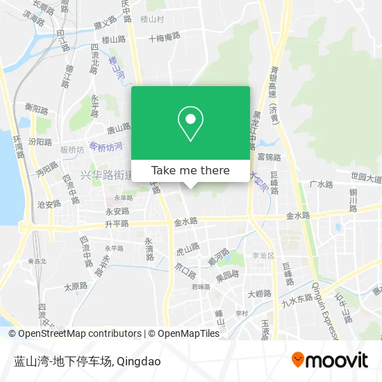 蓝山湾-地下停车场 map