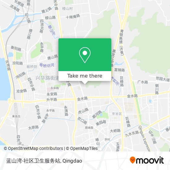 蓝山湾-社区卫生服务站 map
