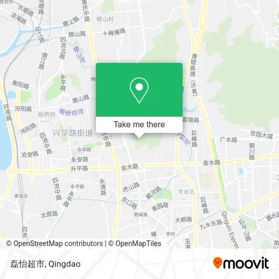 磊怡超市 map