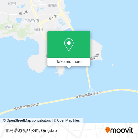 青岛浩源食品公司 map
