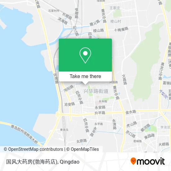 国风大药房(渤海药店) map