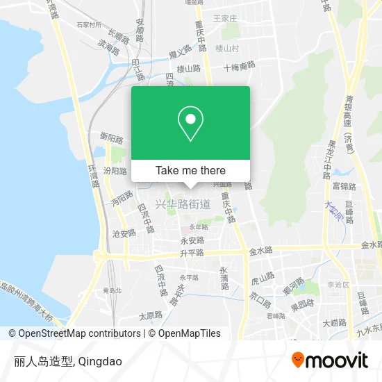 丽人岛造型 map