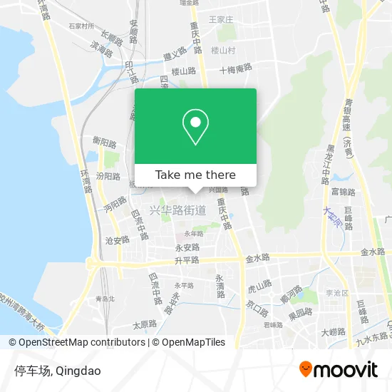 停车场 map