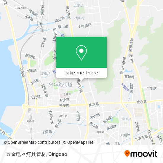 五金电器灯具管材 map