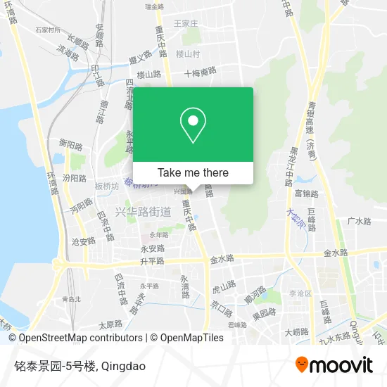 铭泰景园-5号楼 map