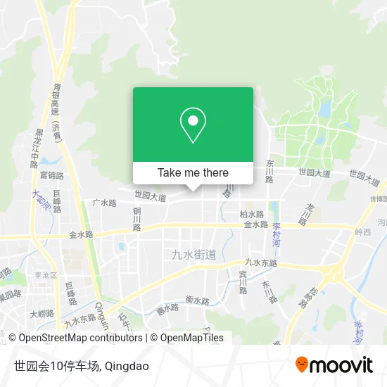 世园会10停车场 map