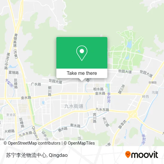 苏宁李沧物流中心 map