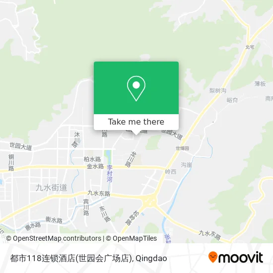 都市118连锁酒店(世园会广场店) map