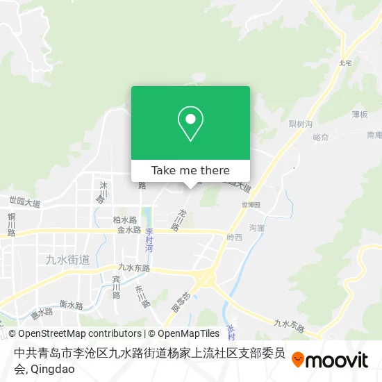 中共青岛市李沧区九水路街道杨家上流社区支部委员会 map