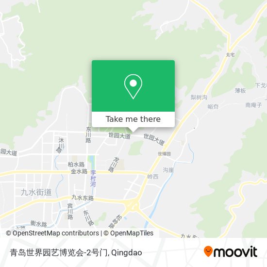 青岛世界园艺博览会-2号门 map