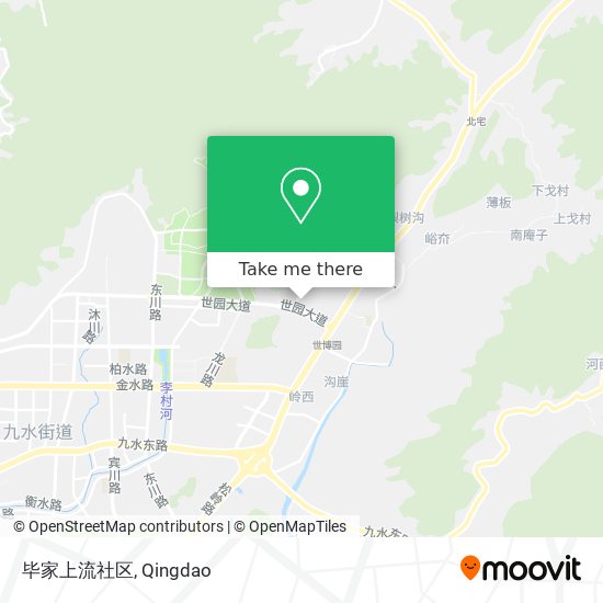 毕家上流社区 map