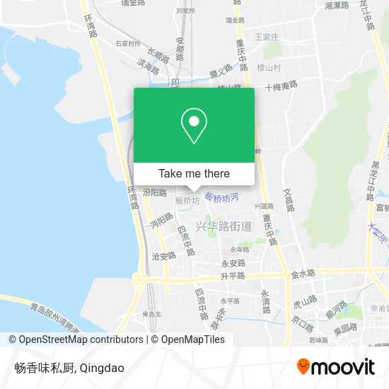 畅香味私厨 map