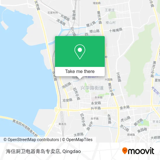 海信厨卫电器青岛专卖店 map