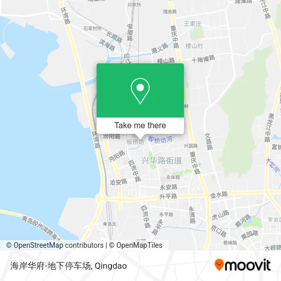 海岸华府-地下停车场 map