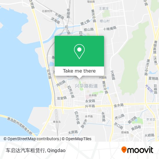 车启达汽车租赁行 map
