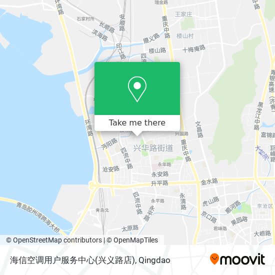 海信空调用户服务中心(兴义路店) map