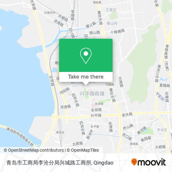 青岛市工商局李沧分局兴城路工商所 map
