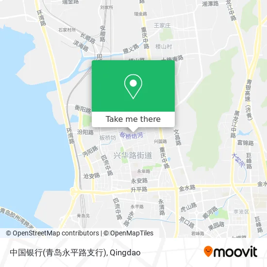 中国银行(青岛永平路支行) map