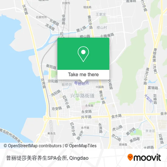 普丽缇莎美容养生SPA会所 map